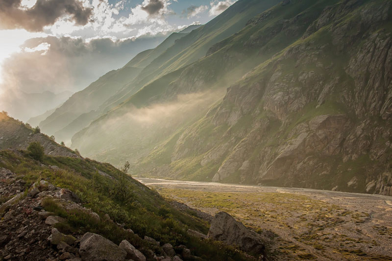 Misty mountians